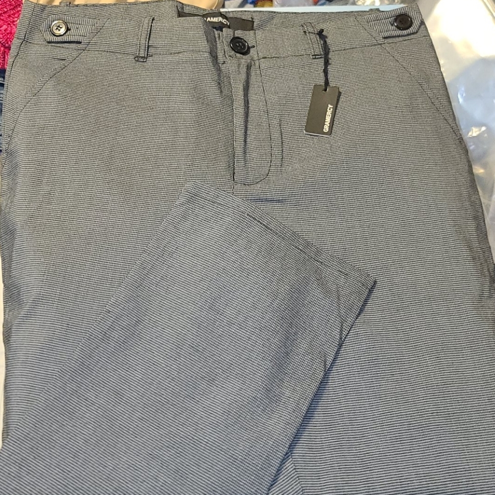 NWT Gramercy size 32 charcoal Slacks